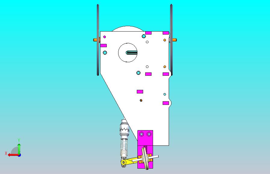 无碳小车3D模型