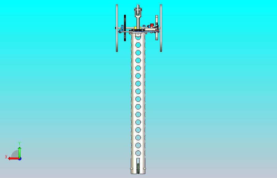 无碳小车3D图纸模型