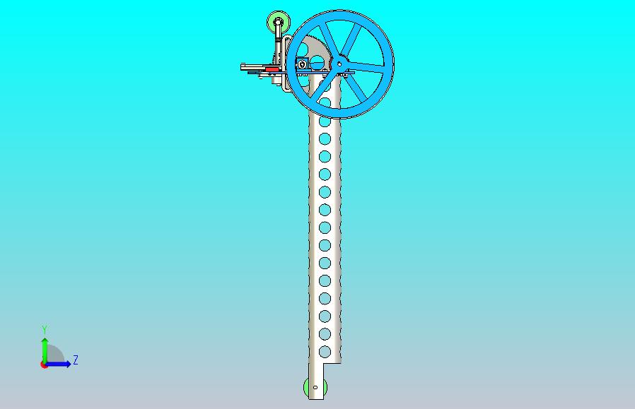 无碳小车3D图纸模型