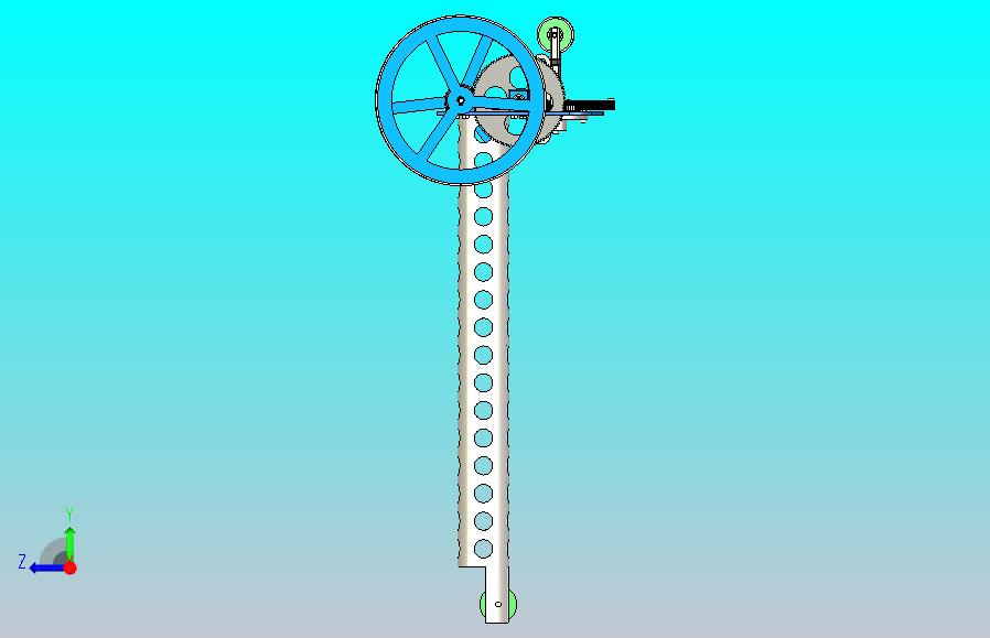 无碳小车3D图纸模型