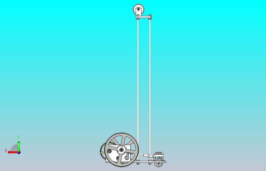 一款无碳小车3D模型