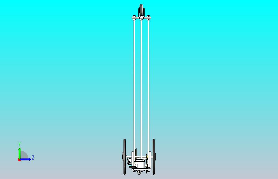 一款无碳小车3D模型