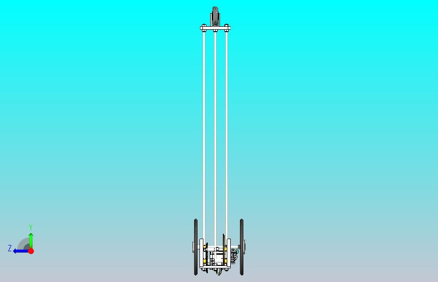 一款无碳小车3D模型
