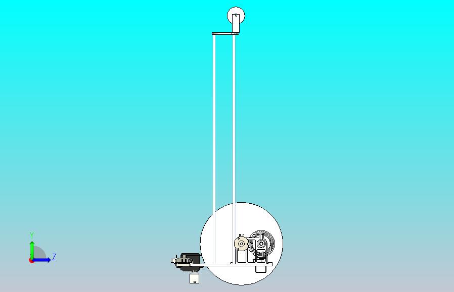 电控无碳车三维图