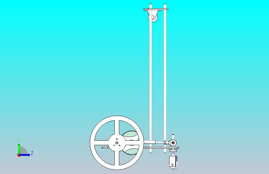 连续避障功能的无碳小车S型