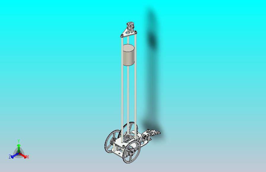 TYUT2015届无碳小车3D图纸模型
