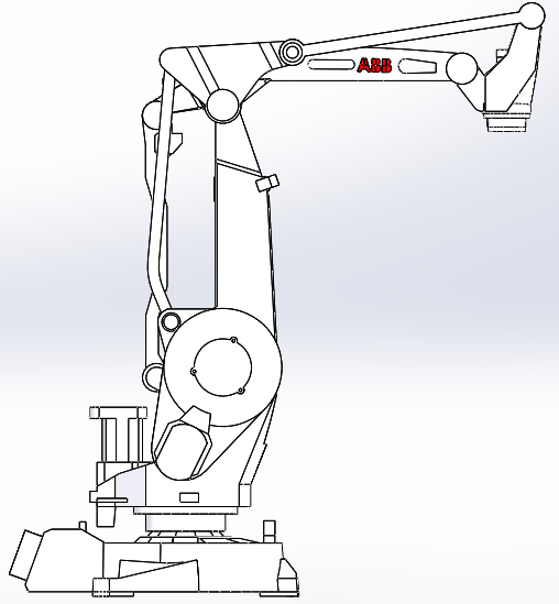 rb260-m2004四轴关节可运动码垛机器人