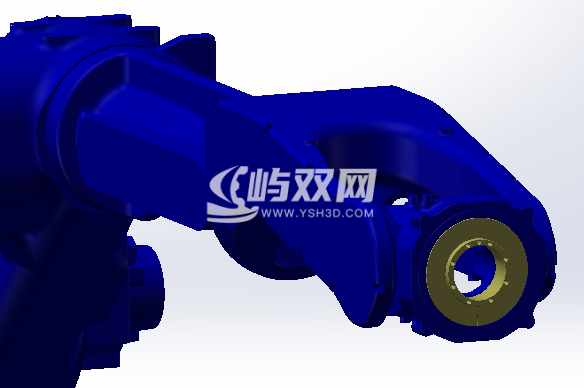 安川motomanMA2010关节可运动机器人模型