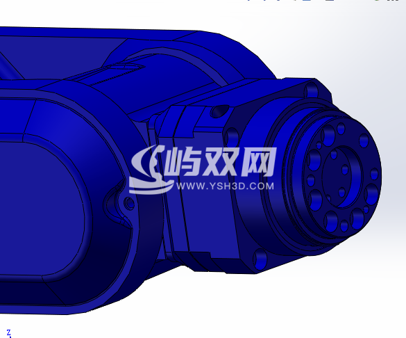 安川motomanMH6F关节可运动机器人模型