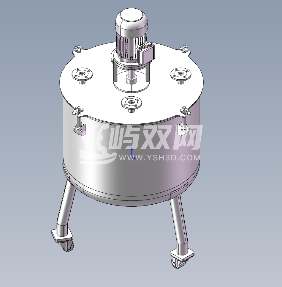 溶液混合容器搅拌器