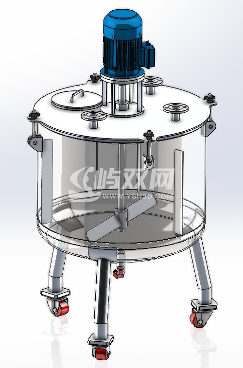 溶液混合容器搅拌器