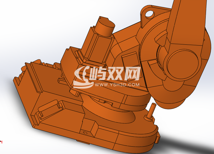 rb1600-6-1200_m2004六轴可运动机器人模型