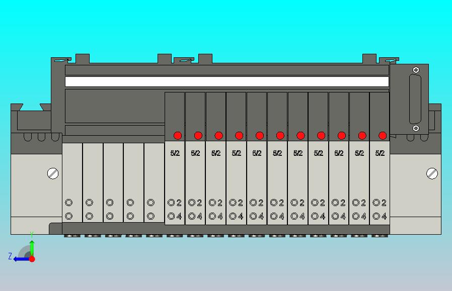 8640型，16路阀组