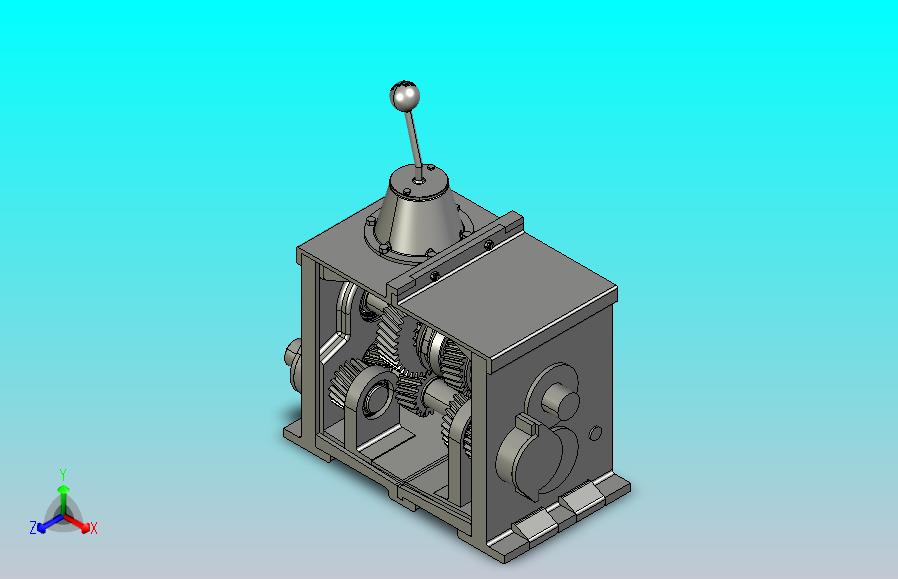 3D打印同步齿轮箱