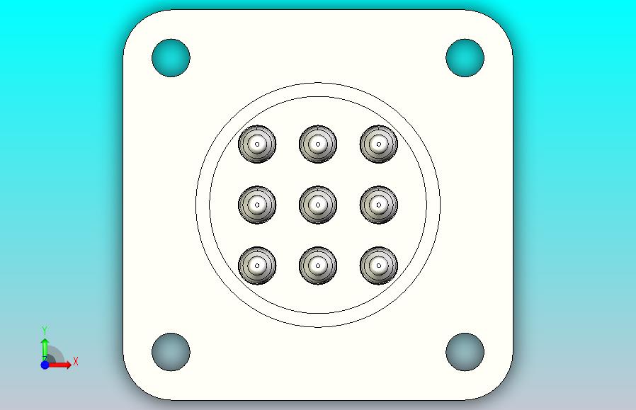 CPC连接器9针