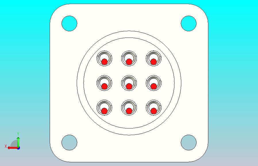 CPC连接器9针