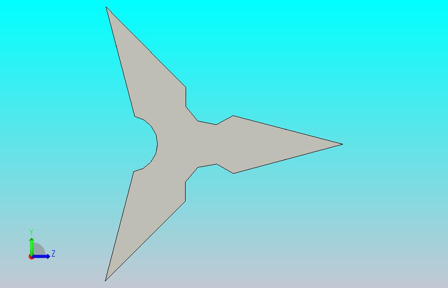 三角形标尺