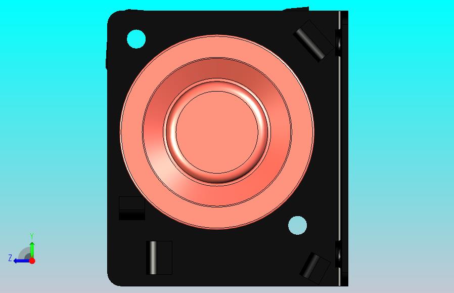 微型横流风扇25120铝合金叶轮DC12V 0.06A碳刷强磁180电机