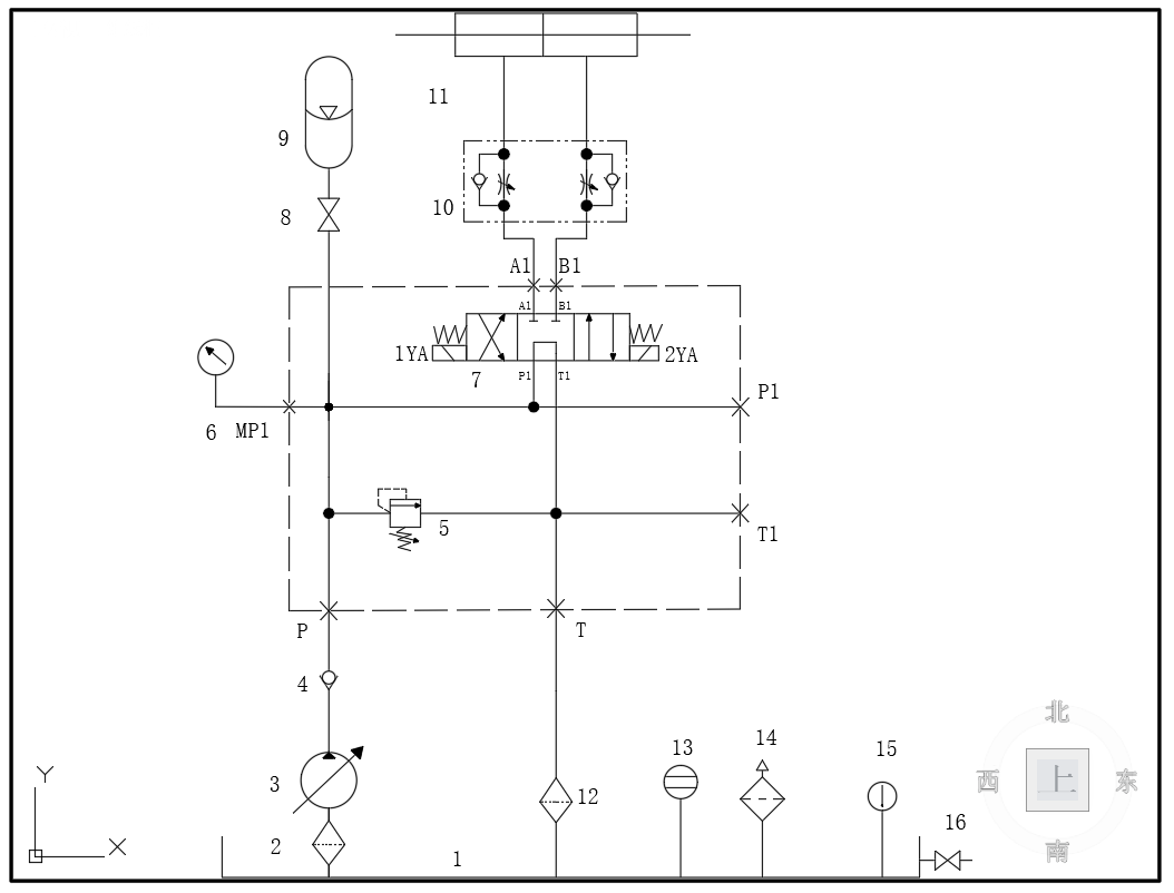 液压泵站设计（SW+CAD+说明书）