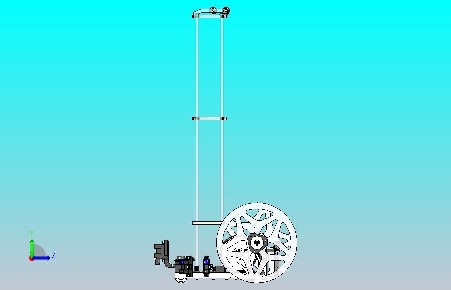 无碳小车(电控组)3D图纸
