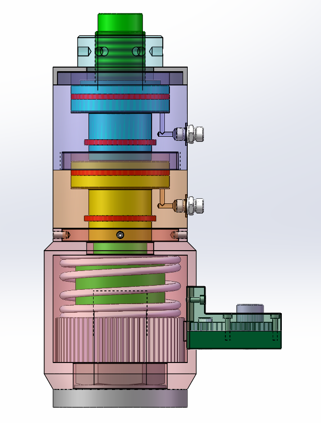 液压螺栓拉伸器设计（SW+CAD+说明书）