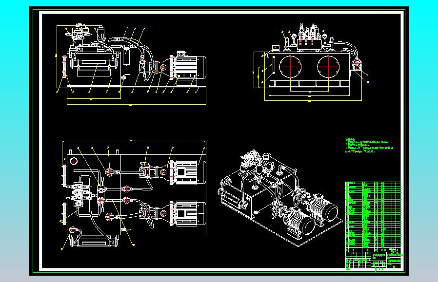 竖井掘进伞形钻机钻具推进液压系统设计（CAD+说明书）