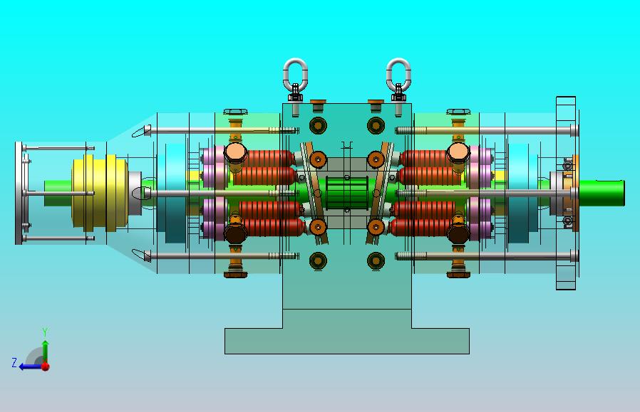 斜盘转动式液压柱塞泵设计（SW+CAD+说明书）