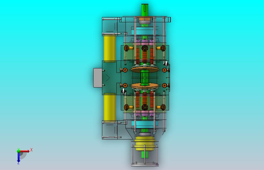 斜盘转动式液压柱塞泵设计（SW+CAD+说明书）