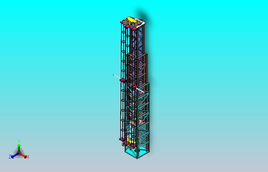 起重机桁架结构及其液压系统设计（SW+CAD+说明书）