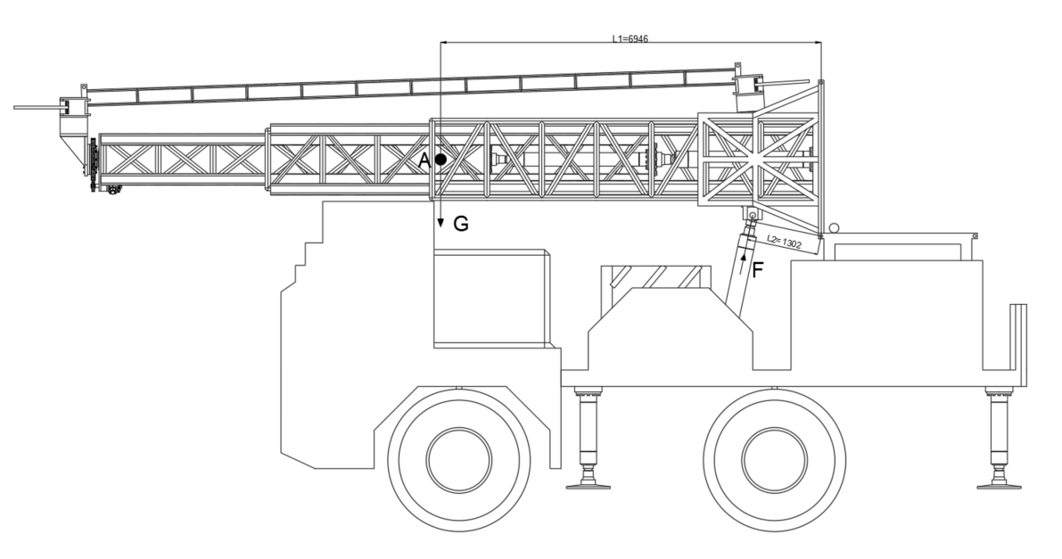 起重机桁架结构及其液压系统设计（SW+CAD+说明书）