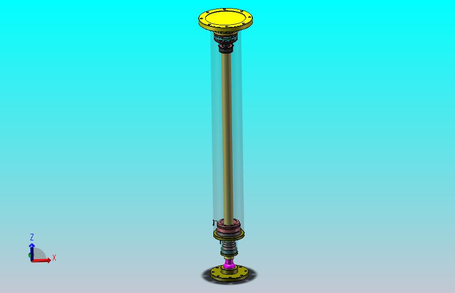 1吨液压电梯用两级液压缸设计（SW+CAD+说明书）