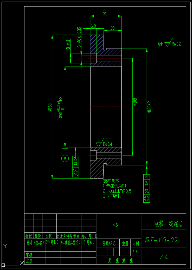 1吨液压电梯用两级液压缸设计（SW+CAD+说明书）