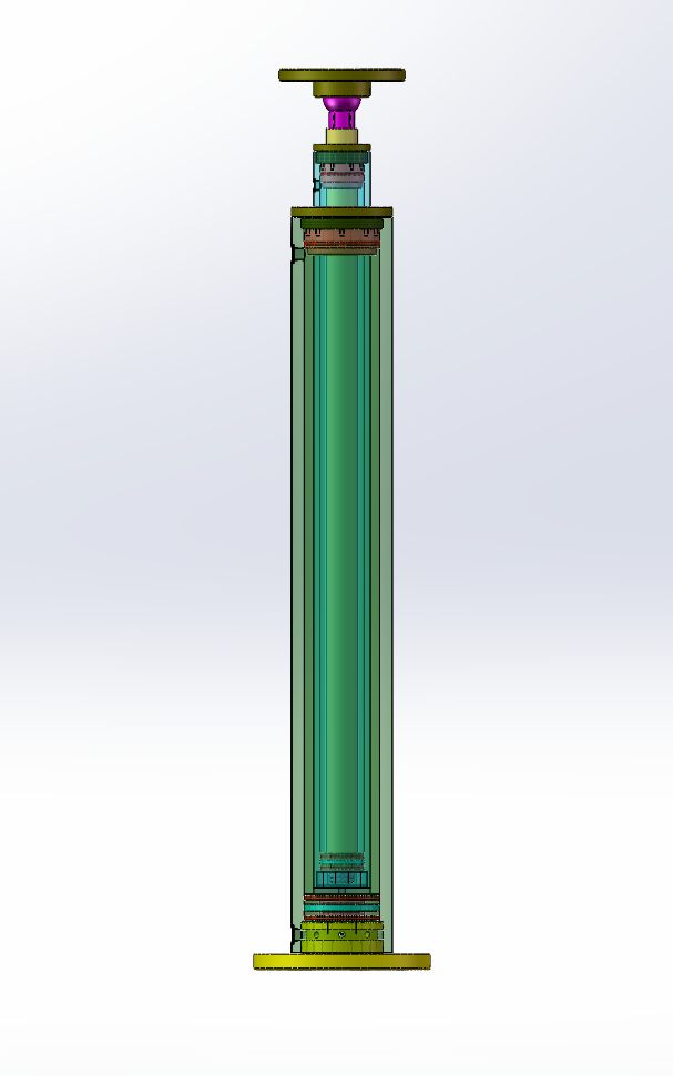 1吨液压电梯用两级液压缸设计（SW+CAD+说明书）