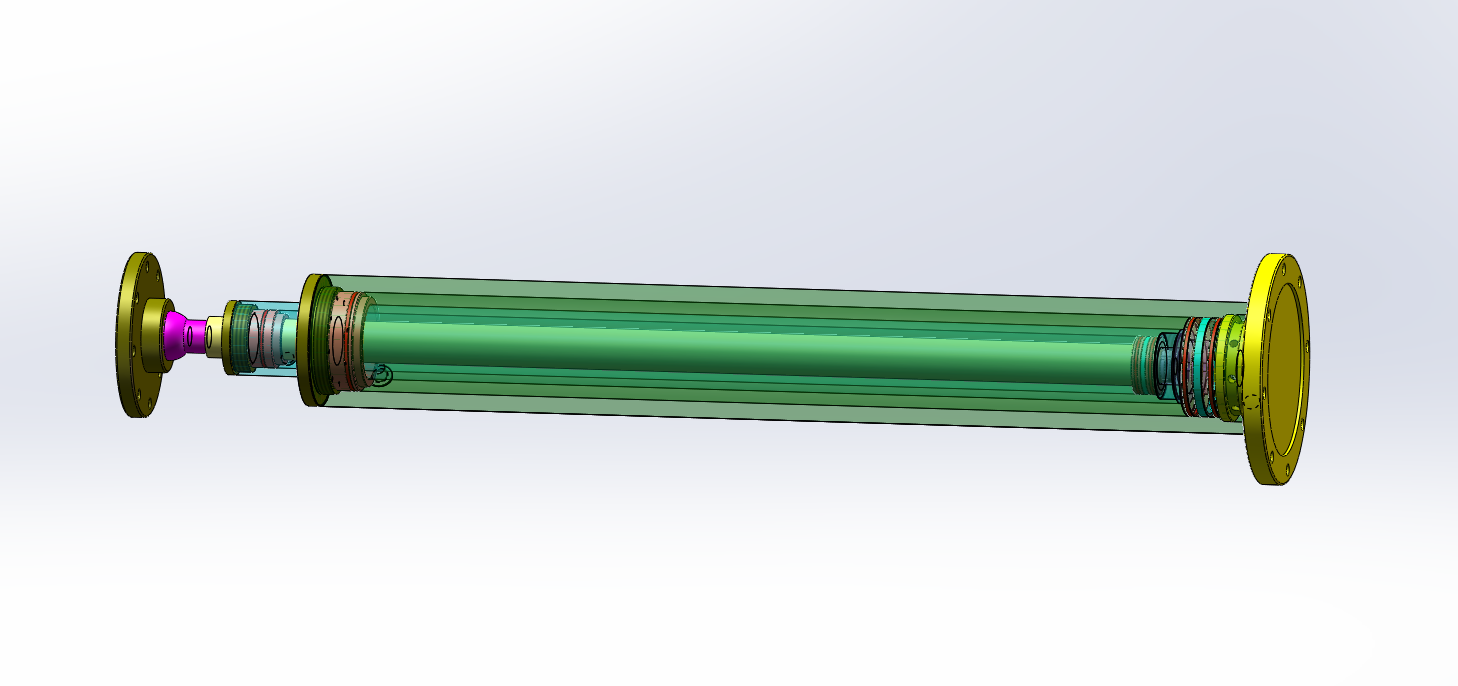 1吨液压电梯用两级液压缸设计（SW+CAD+说明书）
