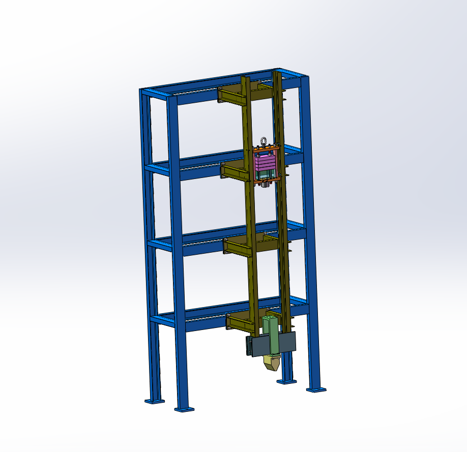 落锤冲击试验机-6（SW+CAD+说明书）