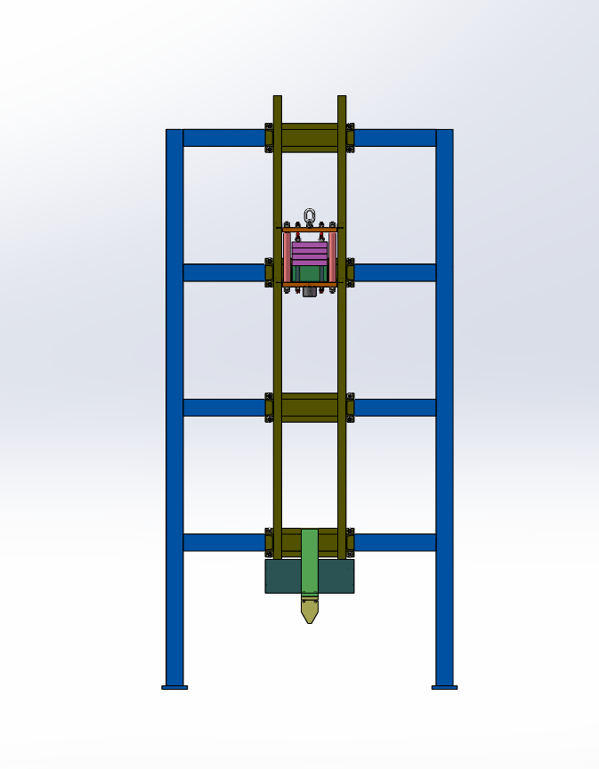 落锤冲击试验机-6（SW+CAD+说明书）
