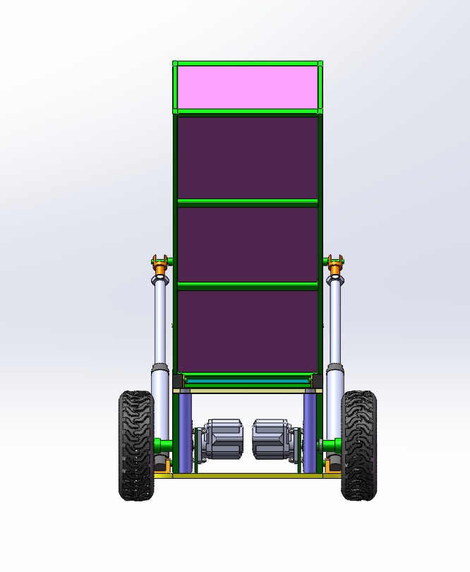 翻斗卸料机设计（气动）（SW+CAD+说明书）