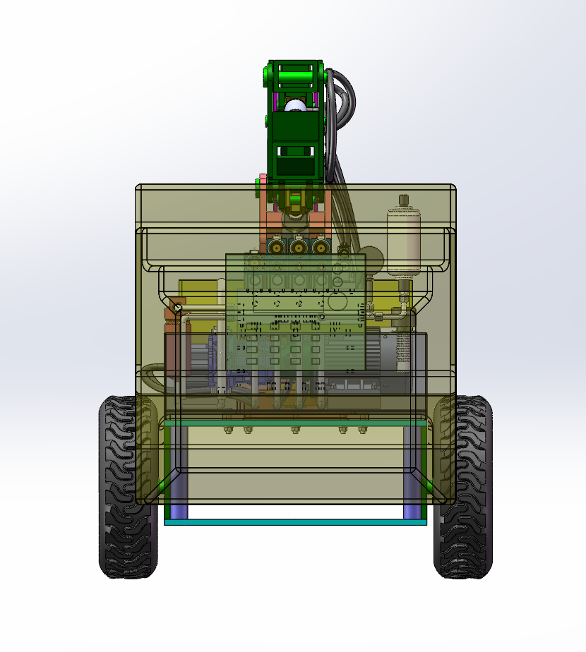 高空作业车结构及液压系统设计（SW+CAD+说明书）