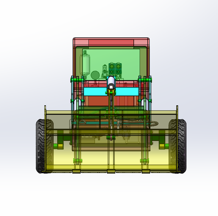 装载机结构及其液压系统设计（SW+CAD+说明书）