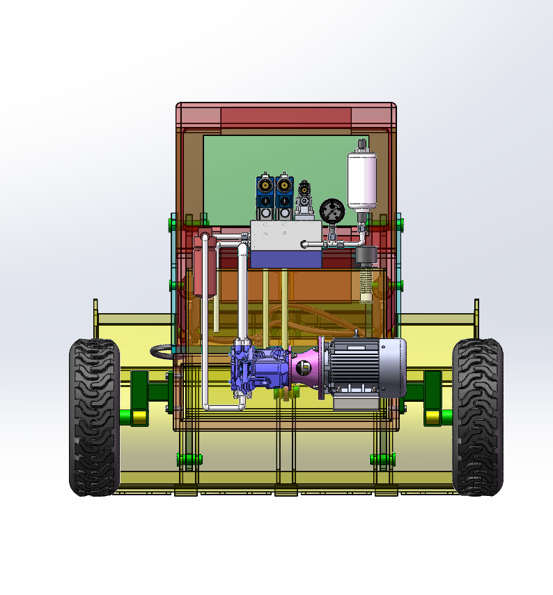 装载机结构及其液压系统设计（SW+CAD+说明书）