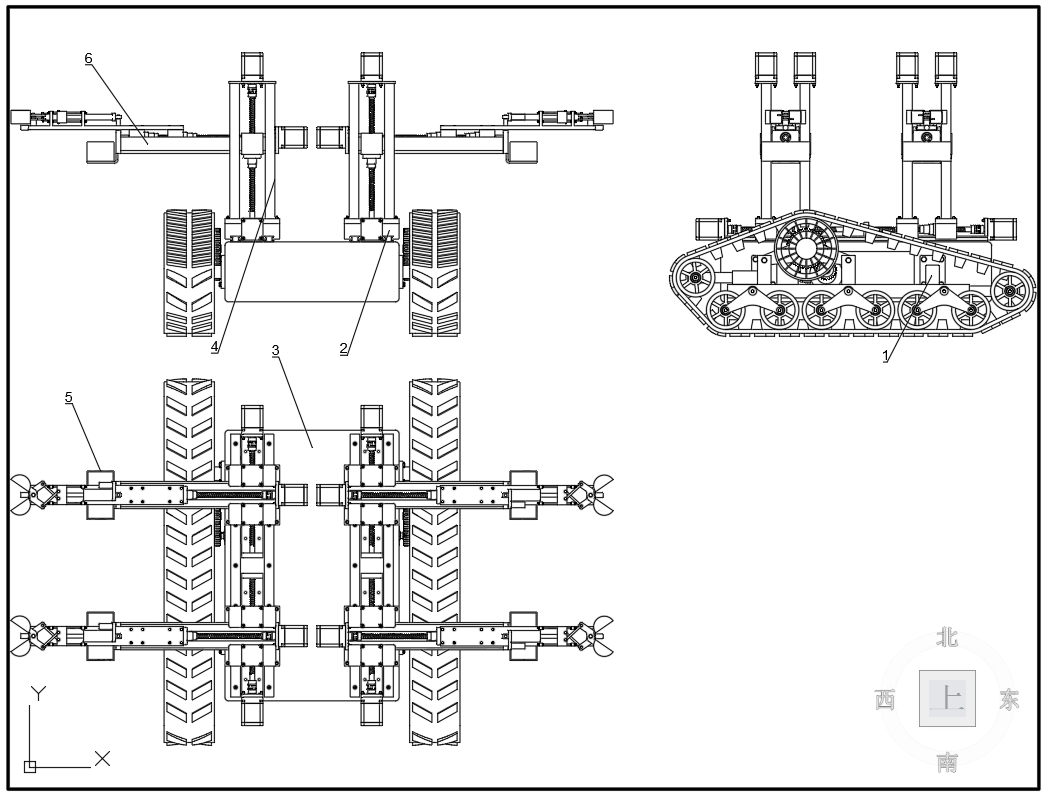 草莓采摘机（SW+CAD+说明书）