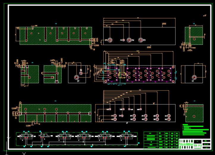 900T架桥机液压系统设计（SW+CAD+说明书）