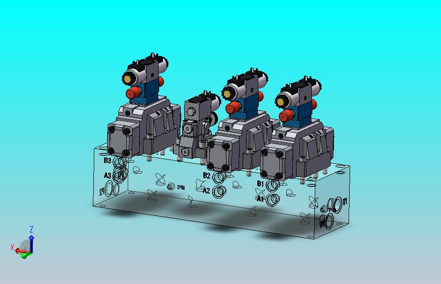 900T运梁车液压系统设计（SW+CAD+说明书）