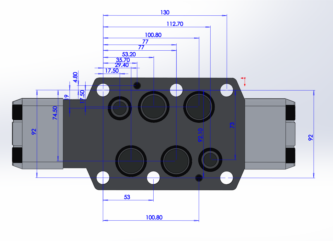 900T运梁车液压系统设计（SW+CAD+说明书）