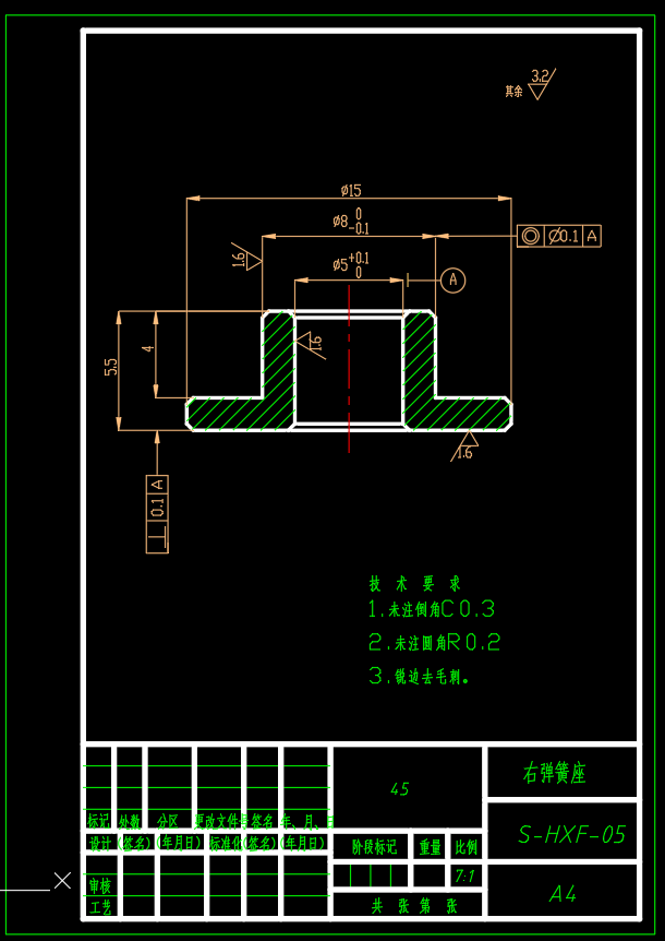 三位四通手动换向阀（SW+CAD+说明书）