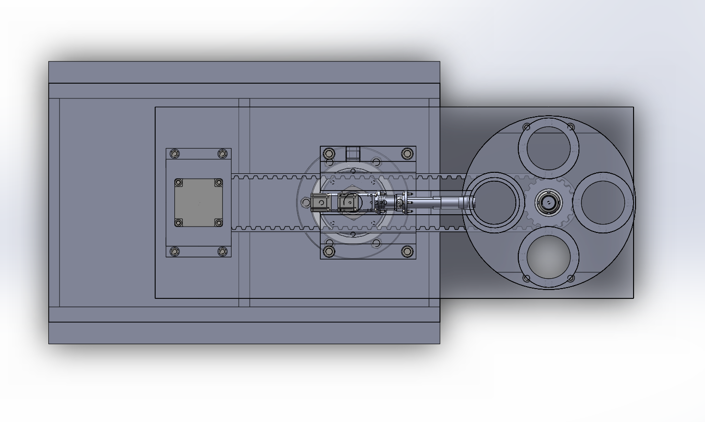 自动卸料装置（SW+CAD）