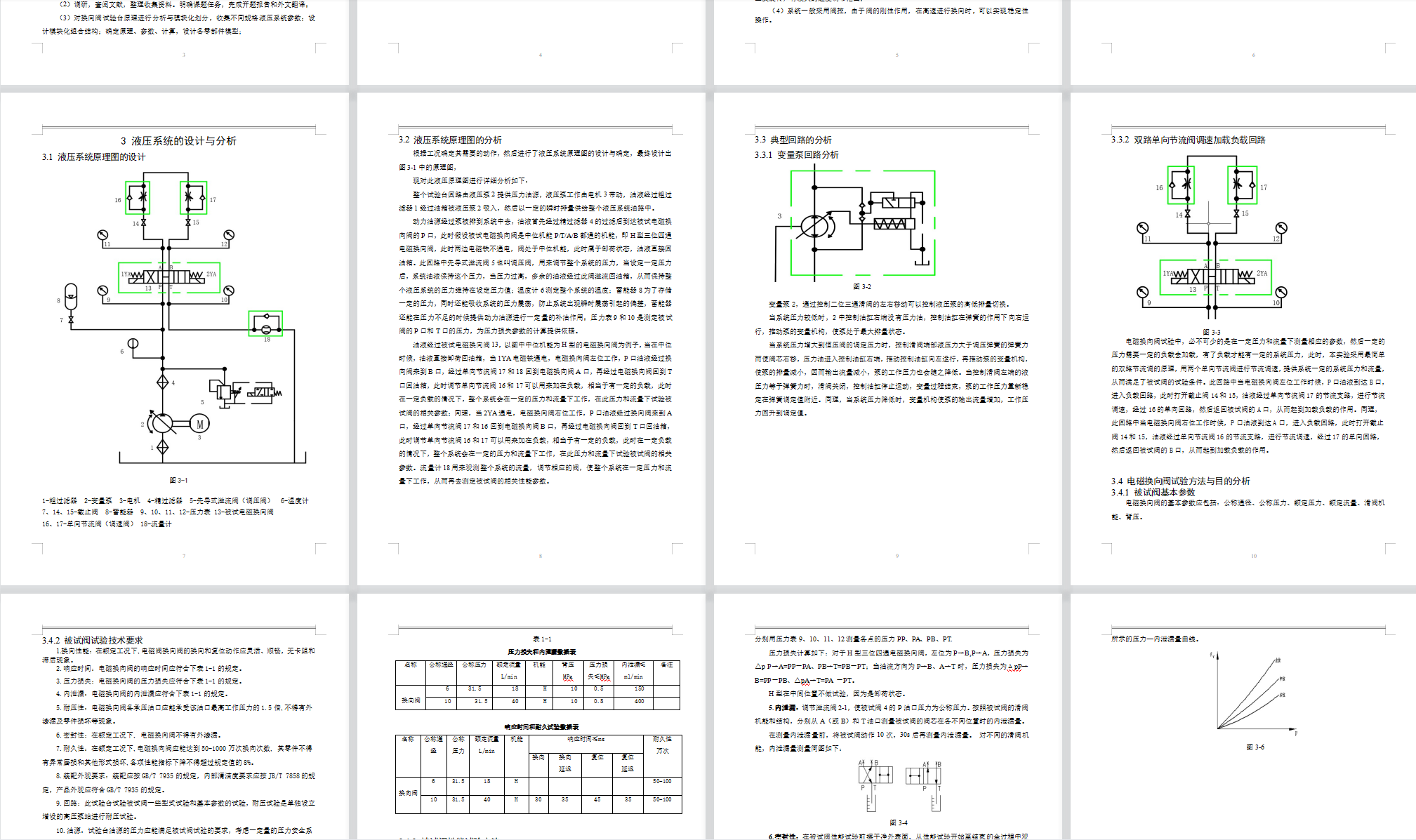 电磁换向阀液压试验台设计（SW+CAD+说明书）