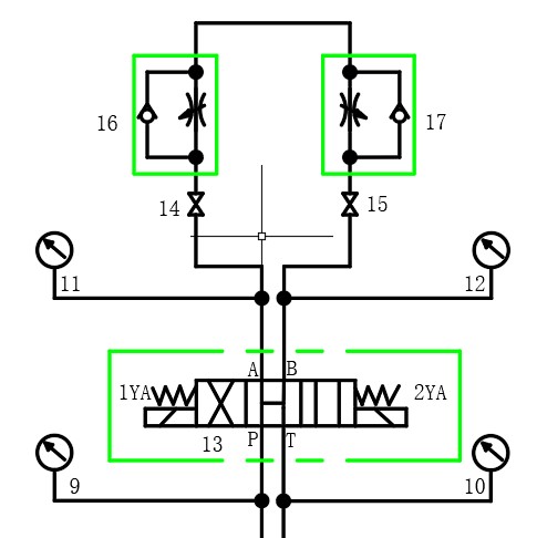 电磁换向阀液压试验台设计（SW+CAD+说明书）