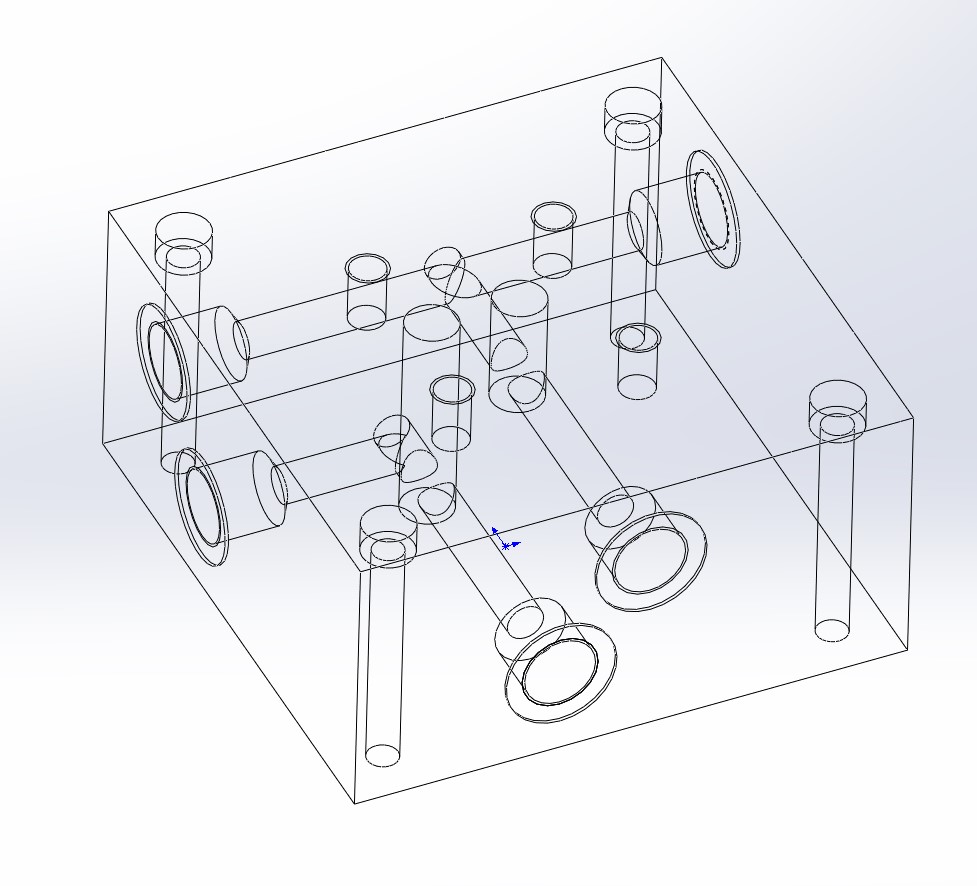 电磁换向阀液压试验台设计（SW+CAD+说明书）