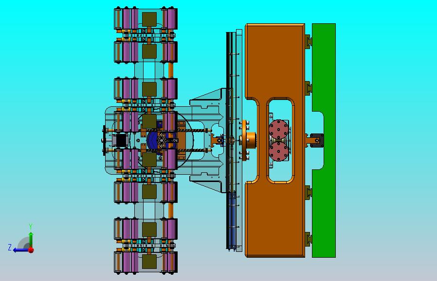 轧辊抛光机（SW+CAD+说明书）
